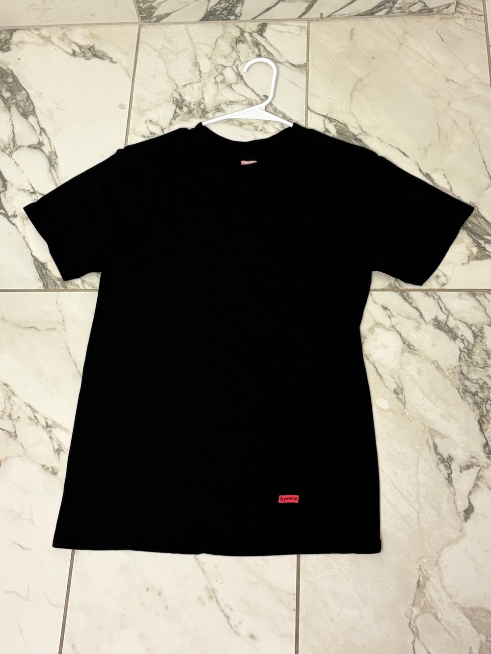 Supreme Hanes Black T Shirt